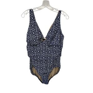 Land's End Swimsuit Women's 14 Beach Pool Resort Vacation Cruise Bathing